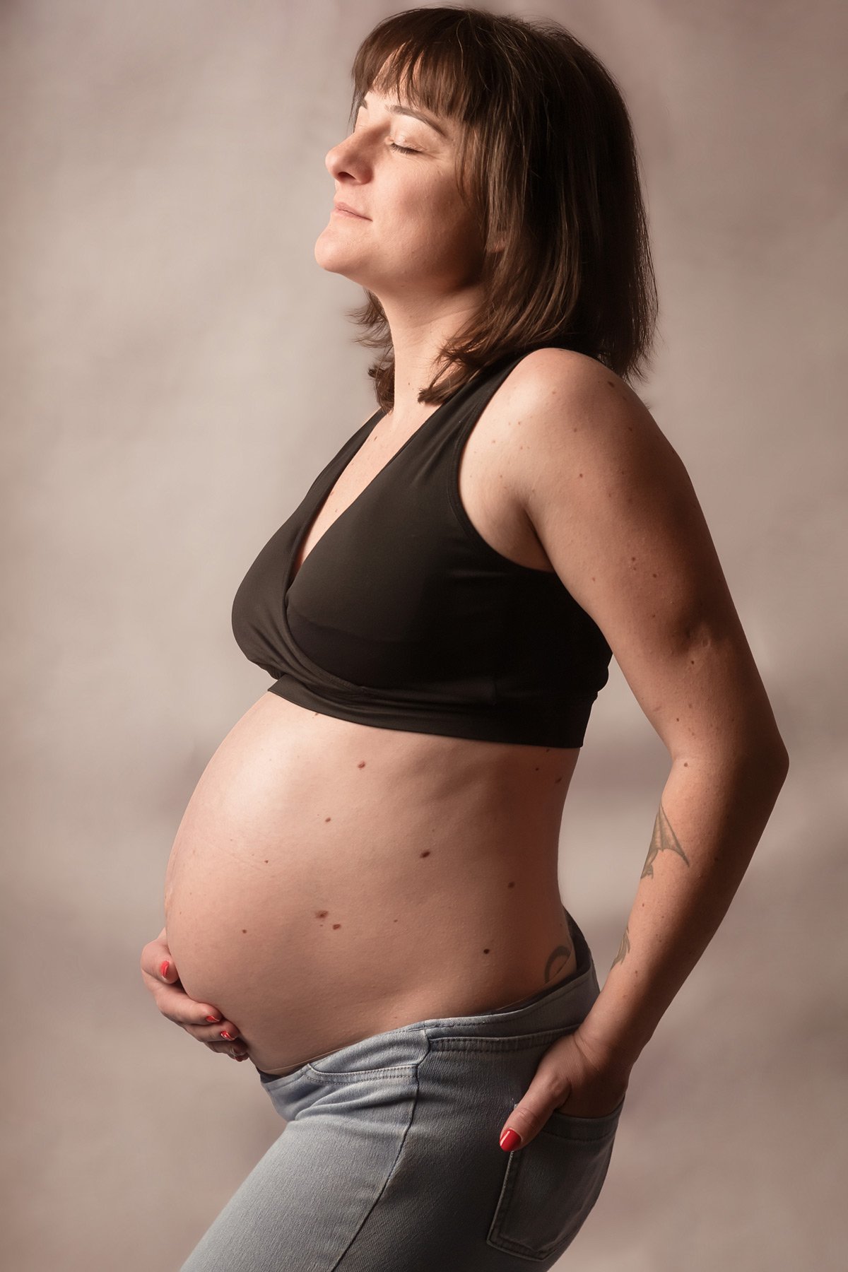 galerie photographe grossesse nouveau-né Lyon — MOZR Studio